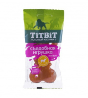 TiTBiT Съедобная игрушка для собак, косточка с ягненком Standart (12 шт)