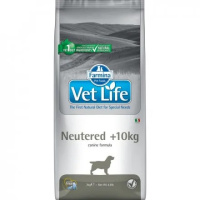 Farmina Vet Life Dog Neutered более10 для кастрированных и стерилизованных собак (2 кг)