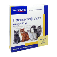 Превентефф кэт ошейник инсектоакарицидный д/кошек