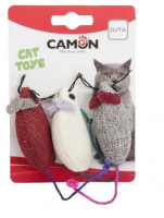 Камон Игрушка Мышь джутовая, 6,5 см*3