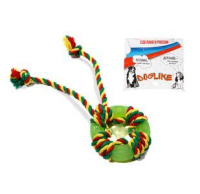 Кольцо Космос с канатом Doglike [зеленый]