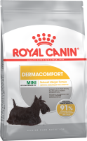 Royal Canin Mini Dermacomfort, сухой корм для собак с раздраженной и зудящей кожей, с 10 месяцев до 8 лет, (3 кг)