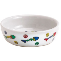 I.P.T.S. Миска д/к фарф. с цвет рыбками.