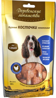 Деревенские лакомства Куриные косточки жевательные [уценка]