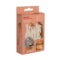 LITTLE ONE Бисквиты д/хомяков, крыс, мышей и песчанок Хрустящий гаммарус 5 шт/7 гр