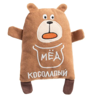 Игрушка для собак мягкая "Мишка-косолапый", 150мм/180мм Triol