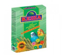 Кеша корм для волнистых попугаев с витаминами 500 г.