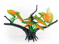 Коряга с растениями 34*10*18см DECOR 213