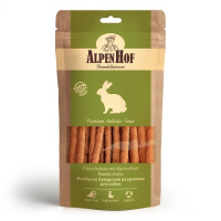 AlpenHof Лакомство Колбаски баварские из кролика для собак, 50 г.