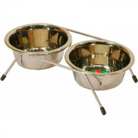 Триол Миски НА ПОДСТАВКЕ 9002 2*0,40л. (9001)