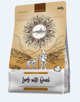 Акция 1+1 Сухой корм CRAFTIA NATURA для взрослых собак средних и крупных пород из ягненка с перепелкой 640 гр