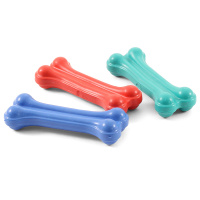 Игрушка для собак из резины "Кость литая №1", 75 мм., [уп.3шт]