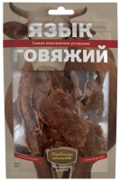 Деревенские лакомства Язык говяжий для собак 50г