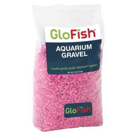 Гравий GLOFISH Розовый (2.26кг)