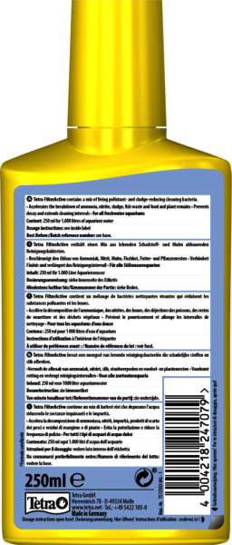 Tetra FilterActive кондиционер для поддержания биологической среды (100 мл)