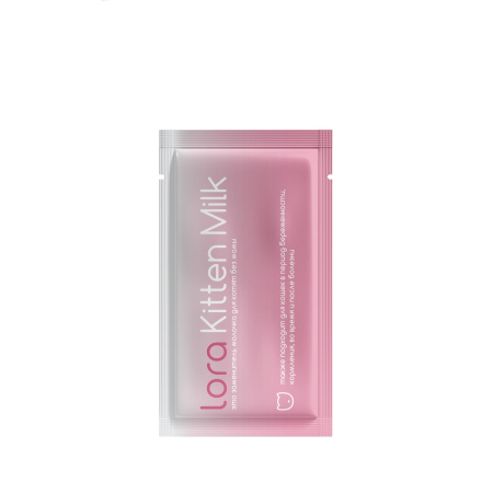 Заменитель цельного молока Lora Kitten Milk для котят, 30 г