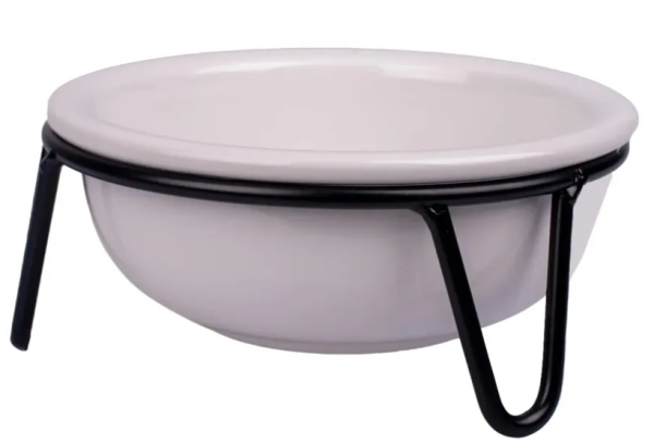 Миска Mr.Kranch на подставке "Овечка" (370 мл белая)