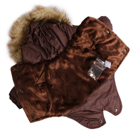 Зимняя куртка для собак Lion Winter парка LP066 (Размер S 20 см)