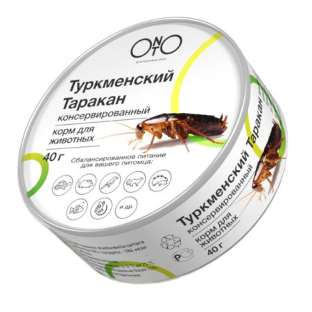 ONTO туркменский таракан консервированный, 40 г. (уценка)