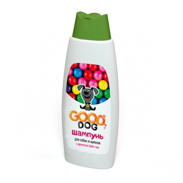 Good Dog Шампунь для собак и щенков, с ароматом в ассортименте, 250 мл (BUBBLE GUM)