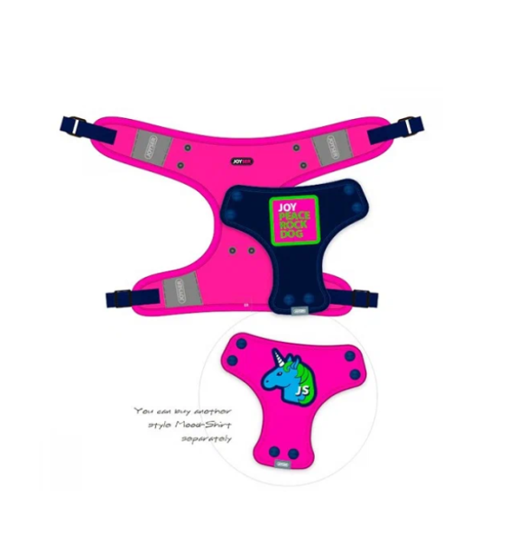 Мягкая шлейка для собак JOYSER Walk Mood Harness (S розовая)