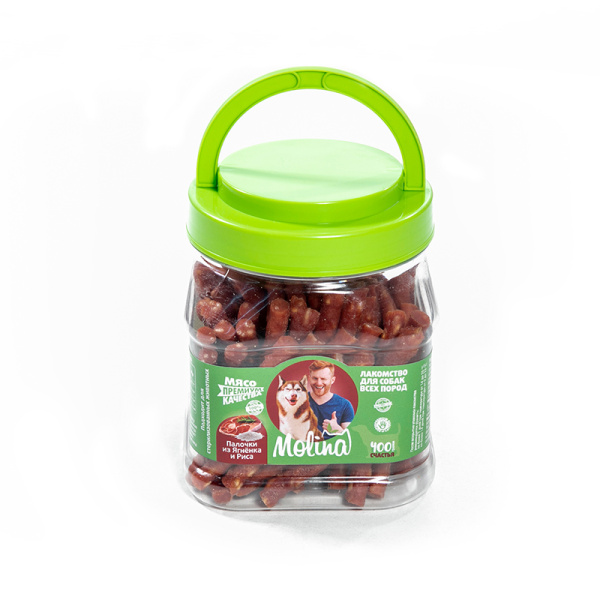 Molina "Палочки из ягненка и риса". ПОШТУЧНО (400 г.)