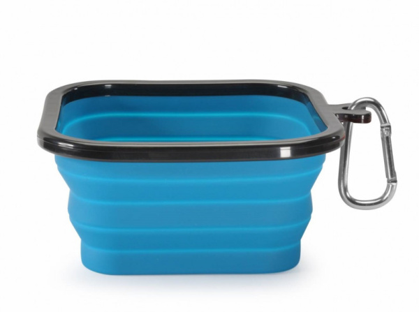 Камон Миска складная дорожная круглая/квадратная 350 мл (размер S)