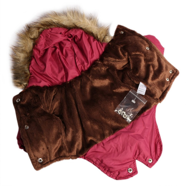 Зимняя куртка для собак Lion Winter парка LP057 (Размер S 20 см)