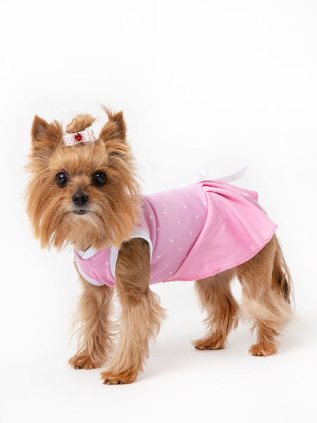 Платье для собак «Маленькая кокетка» OSSO (р. 22 (розовое))