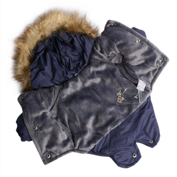 Зимняя куртка для собак Lion Winter парка LP065 (Размер L 30 см)