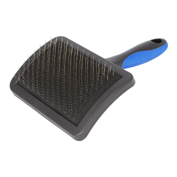 Пуходёрка DeLIGHT пластик разнозубая (большая L)