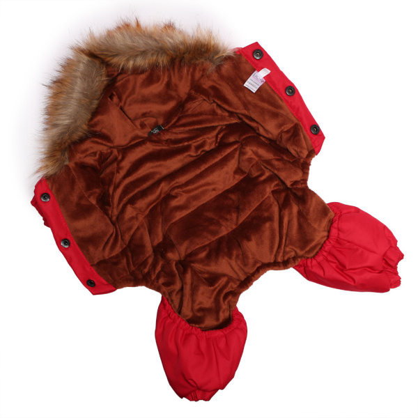 Комбинезон для собак Lion Winter LP013 унисекс (Размер ХS (спинка 20-22 см, обхват шеи 27-29 см, обхват груди 28-30 см)