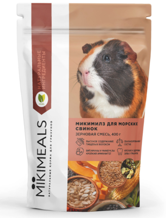 MIKIMEALS Корм для морских свинок (уценка) (400 гр)