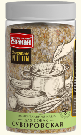 Четвероногий гурман Каша Суворовская, 300 г. (уценка)