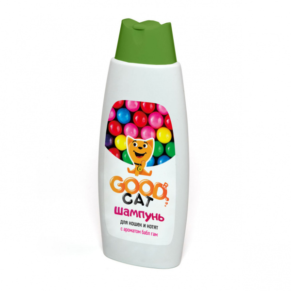 Good Cat Шампунь для кошек и котят, с ароматом в ассортименте, 250 мл. (BUBBLE GUM)