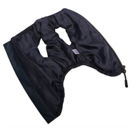 Жилетка для животных, темно-синяя на гладкой подкладке LMK-511 (Размер XXL (Длина спинки 37-39, грудь 48-60, шея 34-42)