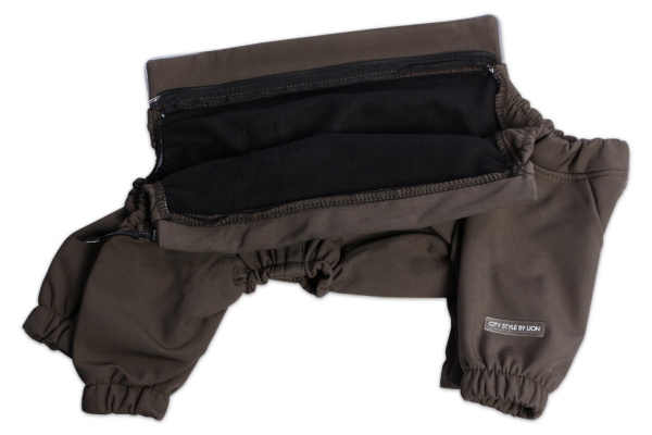 Дождевик для собаки утепленный Lion "Spring" LM6226-05 (Размер XL (спинка 36 см)