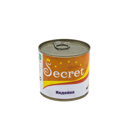 Secret консервы для кошек индейка (240гр)