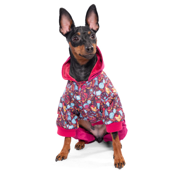 Комбинезон-дождевик демисезонный Marvel Железный человек (S размер 25см)