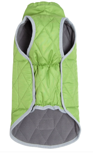 Жилет теплый для собак "Стежка" салатовый OSSO (р 40)