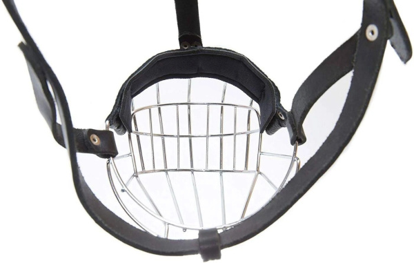 JULIUS-K9 намордник для собак c укороченной мордой Large металл (32х7х8см)