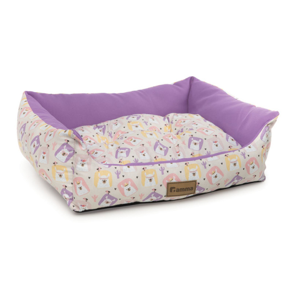 Лежанка прямоугольная "Лама" Триол (S, 420*400*150мм)