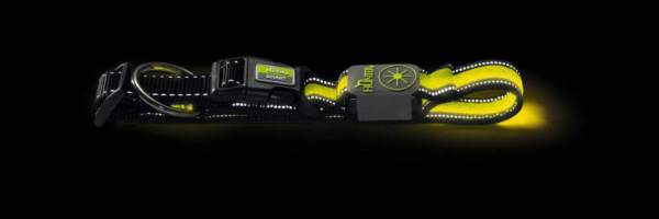 Hunter LED Ошейник Manoa Glow 45 [40-45]/2,5 (желтый)