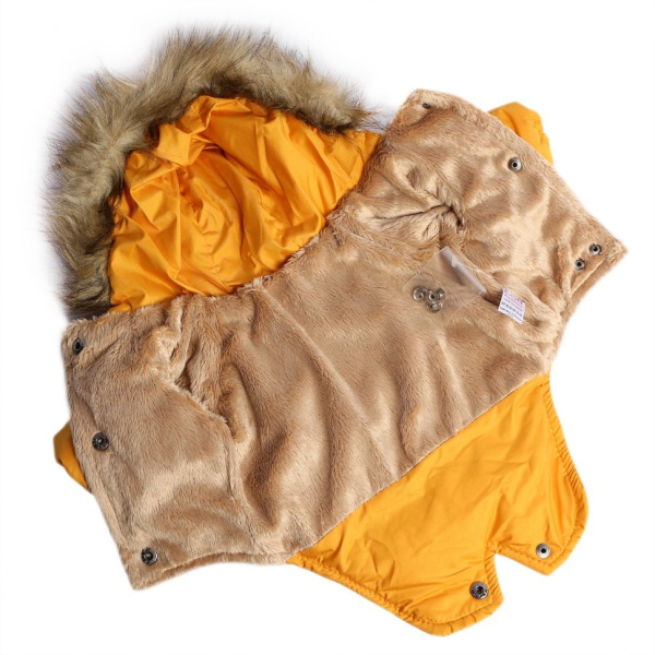 Зимняя куртка для собак Lion Winter парка LP068 (Размер ХS 15-17 см)