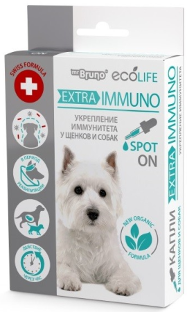 Mr. Bruno Капли Extra Immuno для собак 10 мл MB05-01790 (уценка)