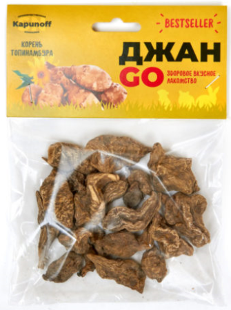 ДЖАН GO Лакомства ля грызунов: : Корень топинамбура (80 гр) (уценка)